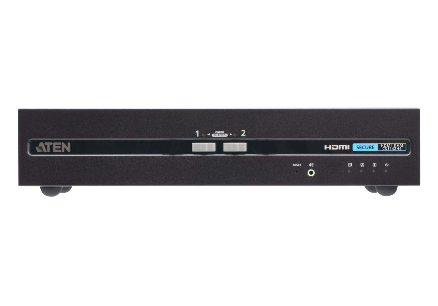 ATEN KVM-Switch 2×1, HDMI/USB, 4K (3840 × 2160), Dual-Head