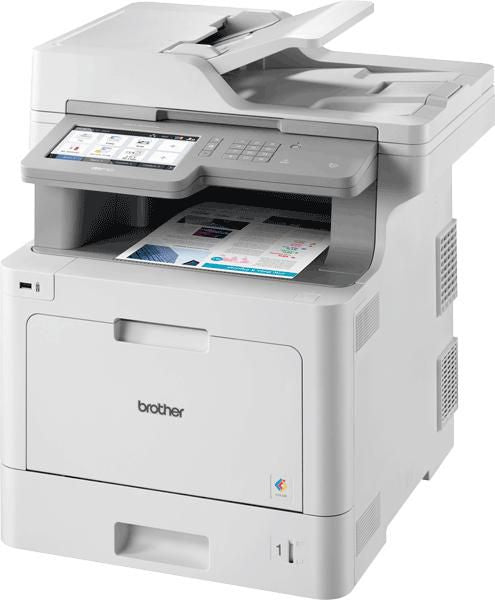 Brother MFC-L9570CDW – Farbiges Laser-MFP A4, 4-in-1 – USB/LAN/WLAN – Duplex, Duplex-ADF – 31 ppm S/W