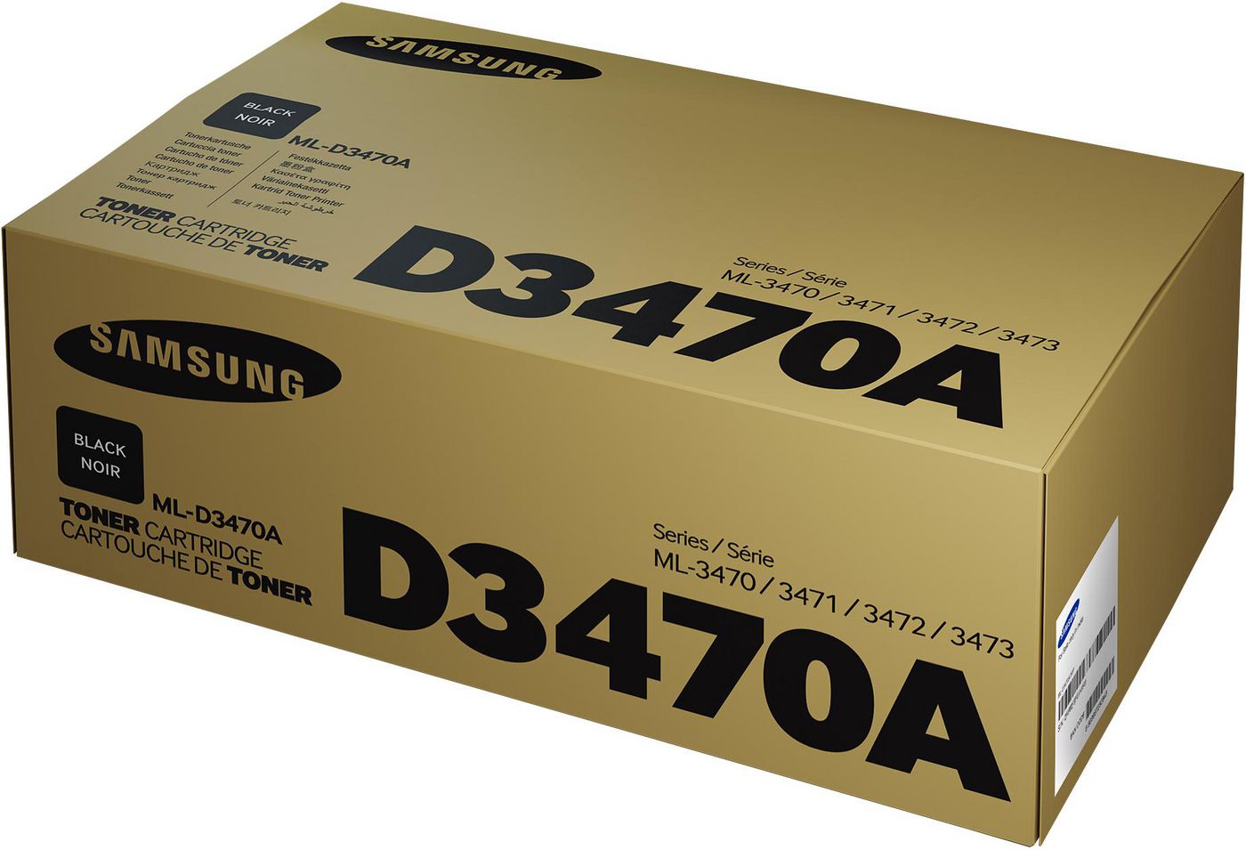 HP Samsung ML-D3470A (SU665A) Schwarzer Toner – Original – 4'000 Seiten – für Samsung ML-3470/3471