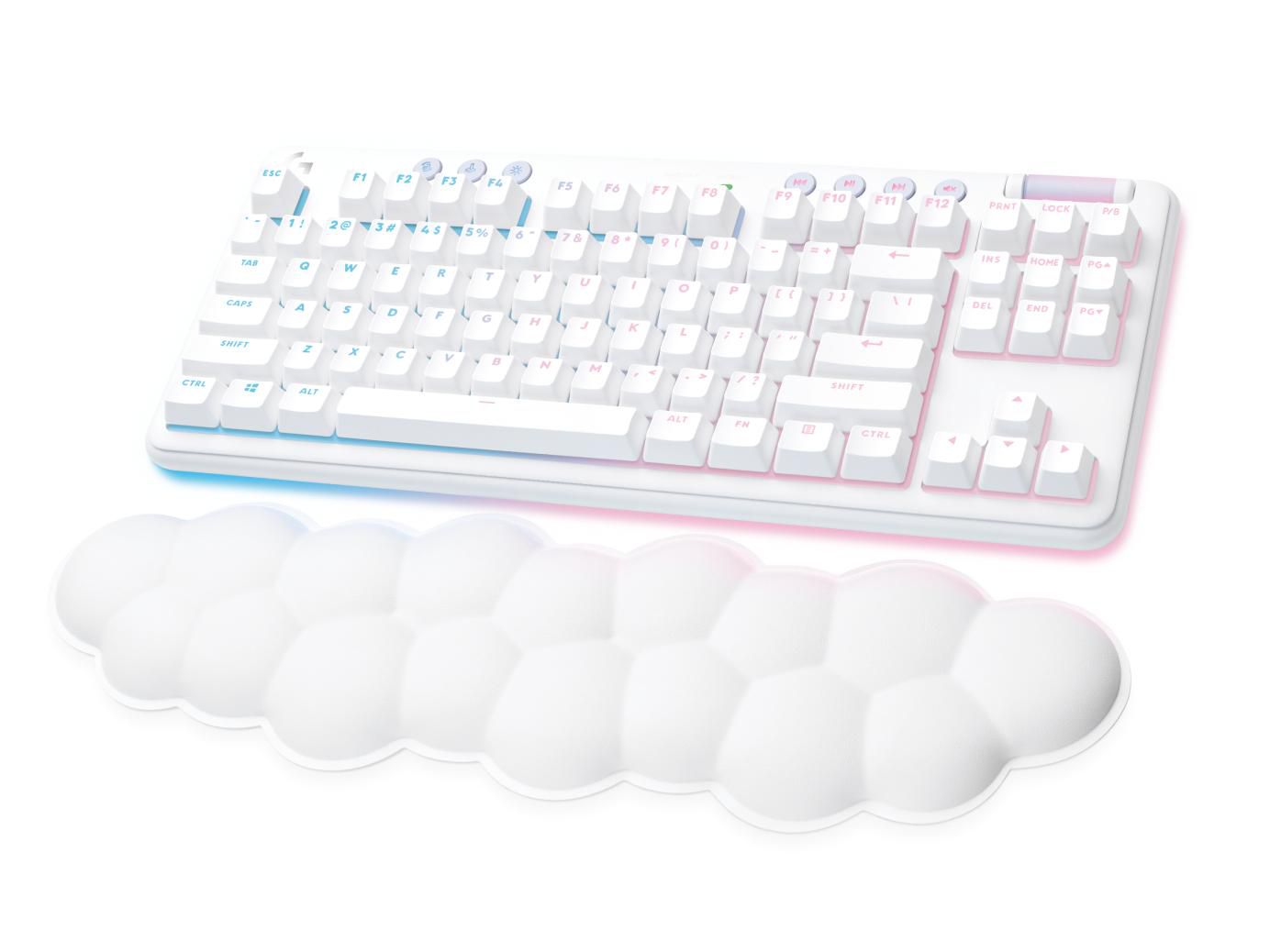 Logitech G G715 – Tastatur TKL (ohne Ziffernblock), mechanisch, RGB – Bluetooth & 2,4 GHz – AZERTY (FR)