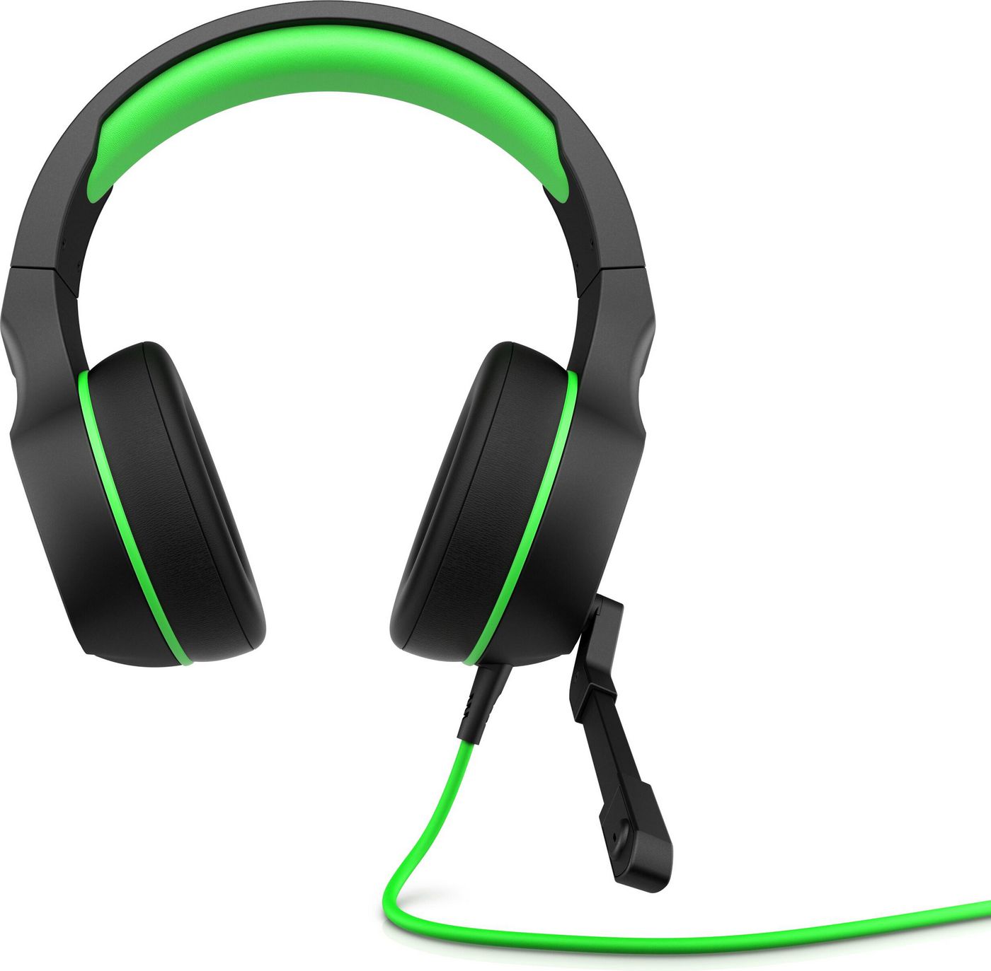 HP Pavilion Gaming-Headset 400 – Kabelgebunden, Schwarz, Grün