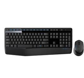 Logitech MK345 – Tastatur, kabellos (2,4 GHz), US-Layout (EN) – für Windows & ChromeOS
