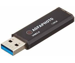 AgfaPhoto 10572 – 128 GB USB-Stick, USB Typ-A, USB 3,2 Gen 1, schwarz