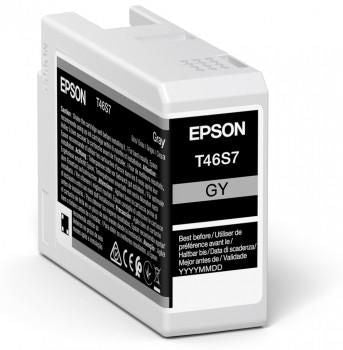 Epson Tintenpatrone T46S7, Grau, 25 ml – für Inkjetdrucker, Multifunktionsgeräte