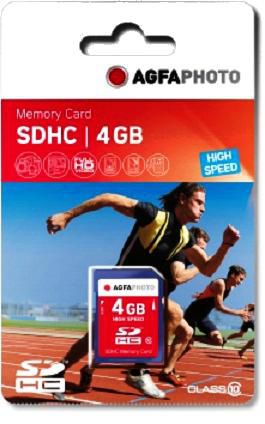 AgfaPhoto SDHC 4 GB – Klasse 10