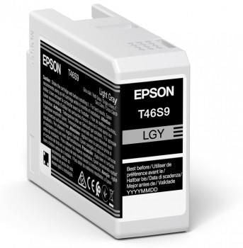 Epson Tintenpatrone T46S9, Hellgrau, 25 ml – für Inkjetdrucker/Multifunktionsgeräte