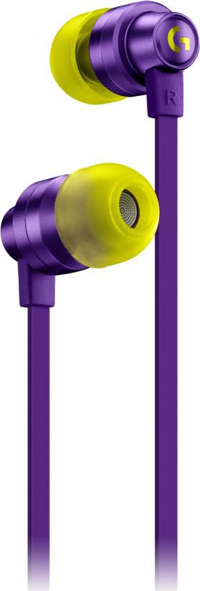 Logitech G G333 Gaming-Headset – In-Ear, Stereo, Kabelgebunden, 3,5 mm Klinke, Violett