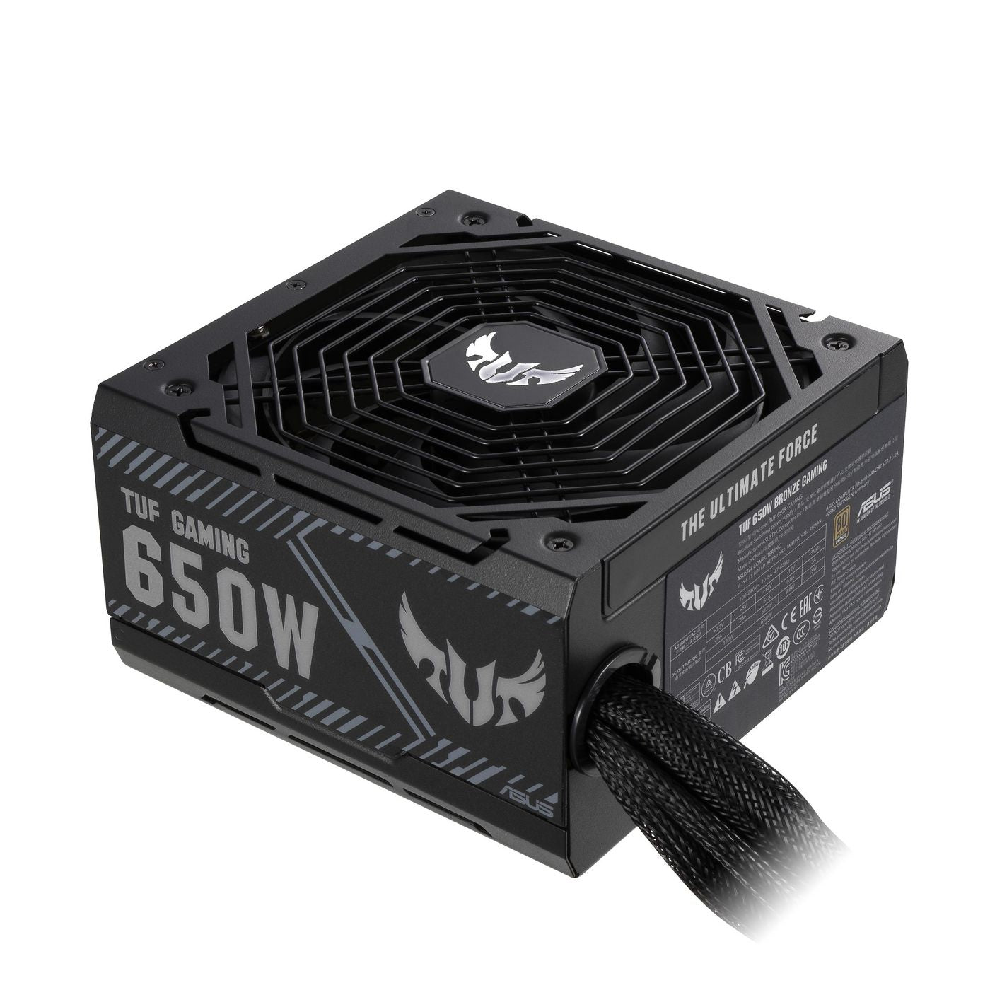ASUS TUF Gaming 650B ATX-Netzteil 650 W 80 PLUS Bronze – Nicht-Modular – Schwarz