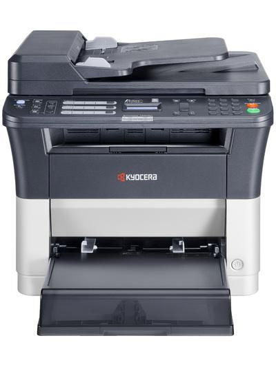 KYOCERA ECOSYS FS-1325MFP – S/W Laser-MFP A4, 4-in-1 – USB/LAN – Duplex, Duplex-ADF – 25 ppm S/W