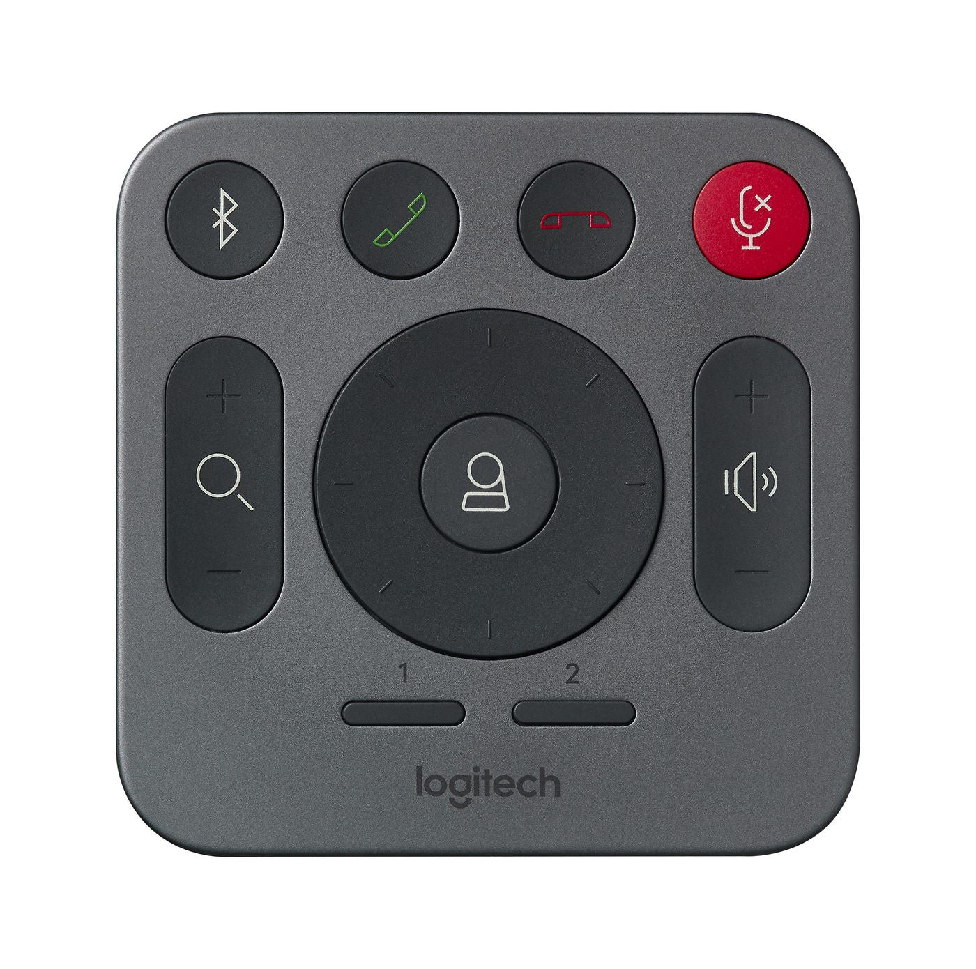 Logitech Rally Fernbedienung – RF Wireless, Drucktasten