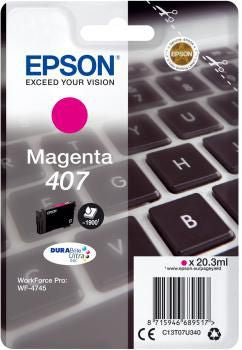 Epson Tintenpatrone 407, Magenta, 20 ml