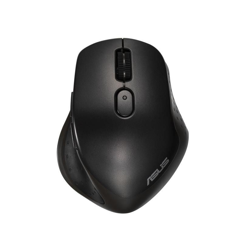 ASUS MW203 – Maus – Kabellos (Bluetooth/2,4 GHz), 2400 DPI, rechts, Schwarz