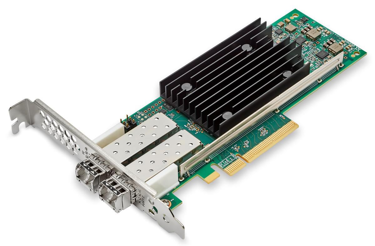 Lenovo 4XC7A08276 – PCIe Faser-Netzwerkkarte – 2×SFP+, PCIe 4.0, 32,0 Gbit/s
