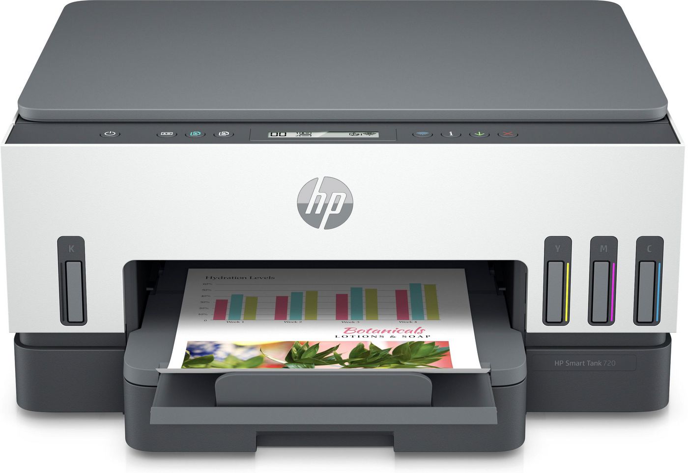 HP Smart Tank 720 – Farbiges Tintenstrahl-MFP A4 – WLAN – 15 S/W Seiten pro Minute