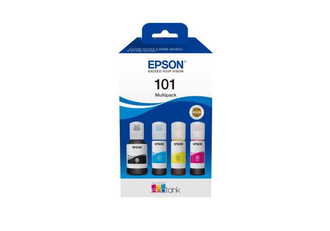 Epson Tintenpatronen-Multipack 101 EcoTank, CMYK – für EcoTank