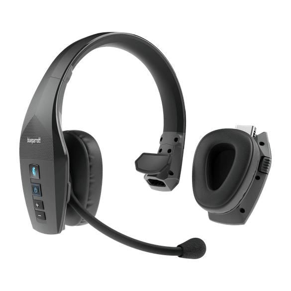 BlueParrott S650-XT Office-Headset – Over-Ear, Stereo, Kabel + BT, ANC, Schwarz, BT 5.1