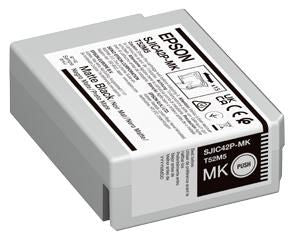Epson Tintenpatrone SJIC42P-MK, schwarz, 50 ml – für Inkjetdrucker und Multifunktionsgeräte
