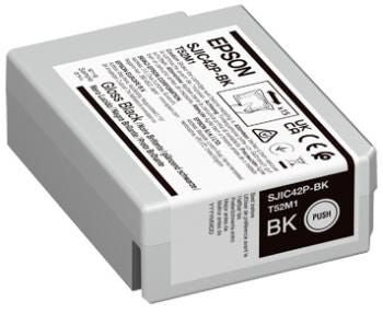 Epson Tintenpatrone SJIC42P-BK, schwarz, ca. 50 ml – für Inkjetdrucker/Multifunktionsgeräte