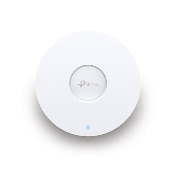 TP-Link Omada AX5400 – Wi-Fi 6 Access Point, Dual-Band (2,4/5 GHz), 2,5GbE, PoE, Decke/Wand, IP67, Weiss