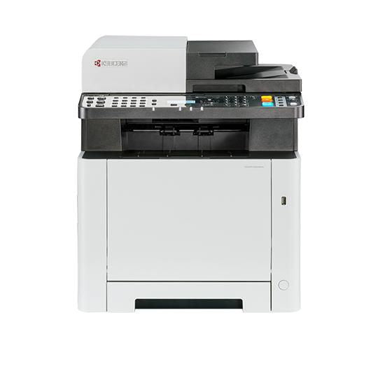 Kyocera ECOSYS MA2100cfx – Farbiges Laser-MFP A4, 4-in-1 – USB/LAN – Duplex, ADF – 21 Seiten/Min S/W, 21 Seiten/Min Farbe