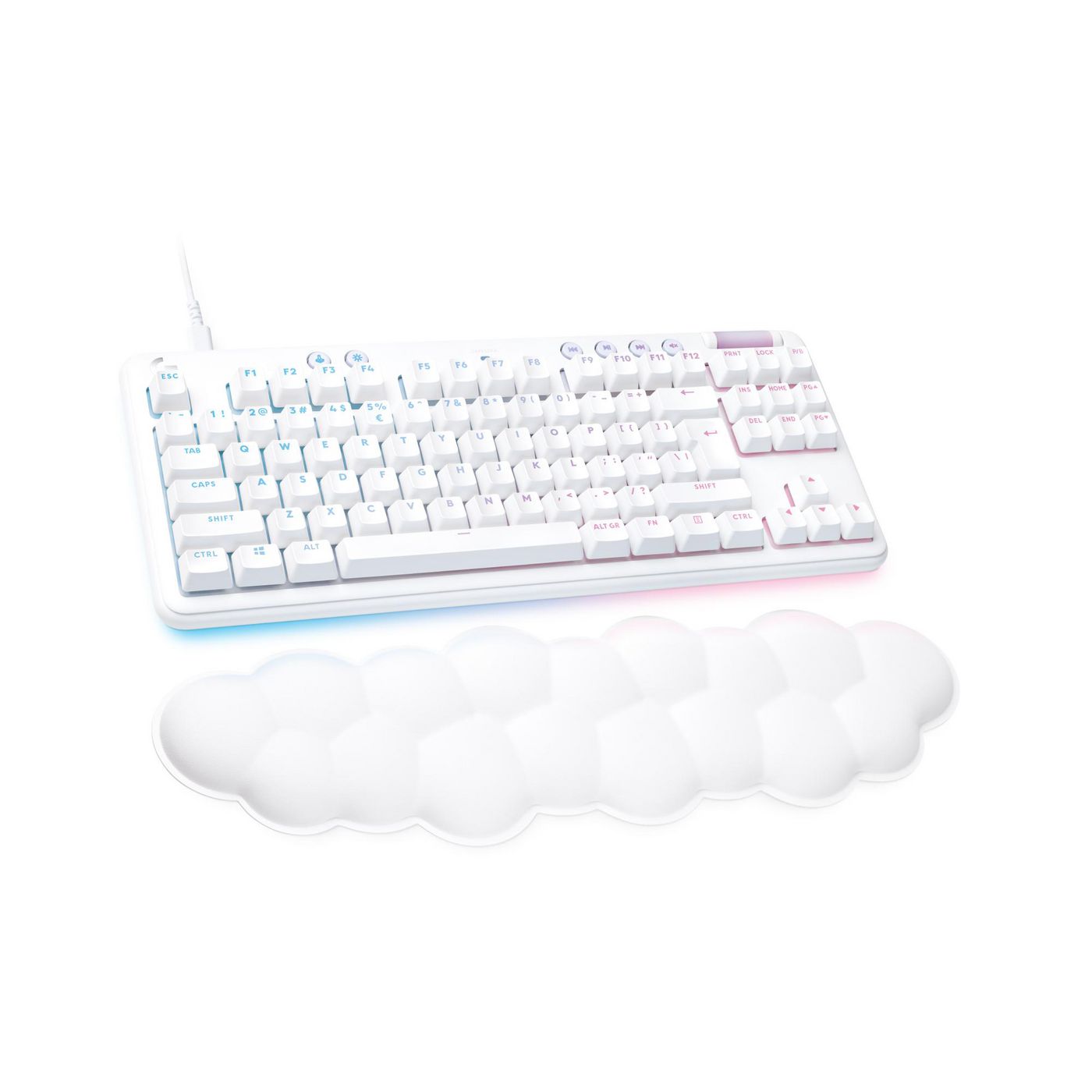 Logitech G G713 – Gaming-Tastatur TKL – Mechanisch (GX Red) – Kabelgebunden, USB-C – RGB – QWERTY (US-INT)