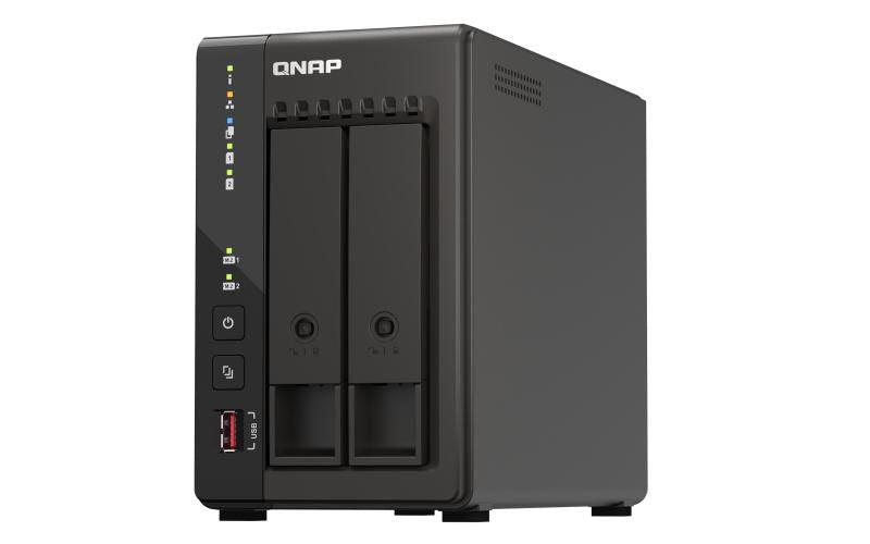 QNAP TS-253E-8G Speichergerät – 2 Bay, 8 GB RAM
