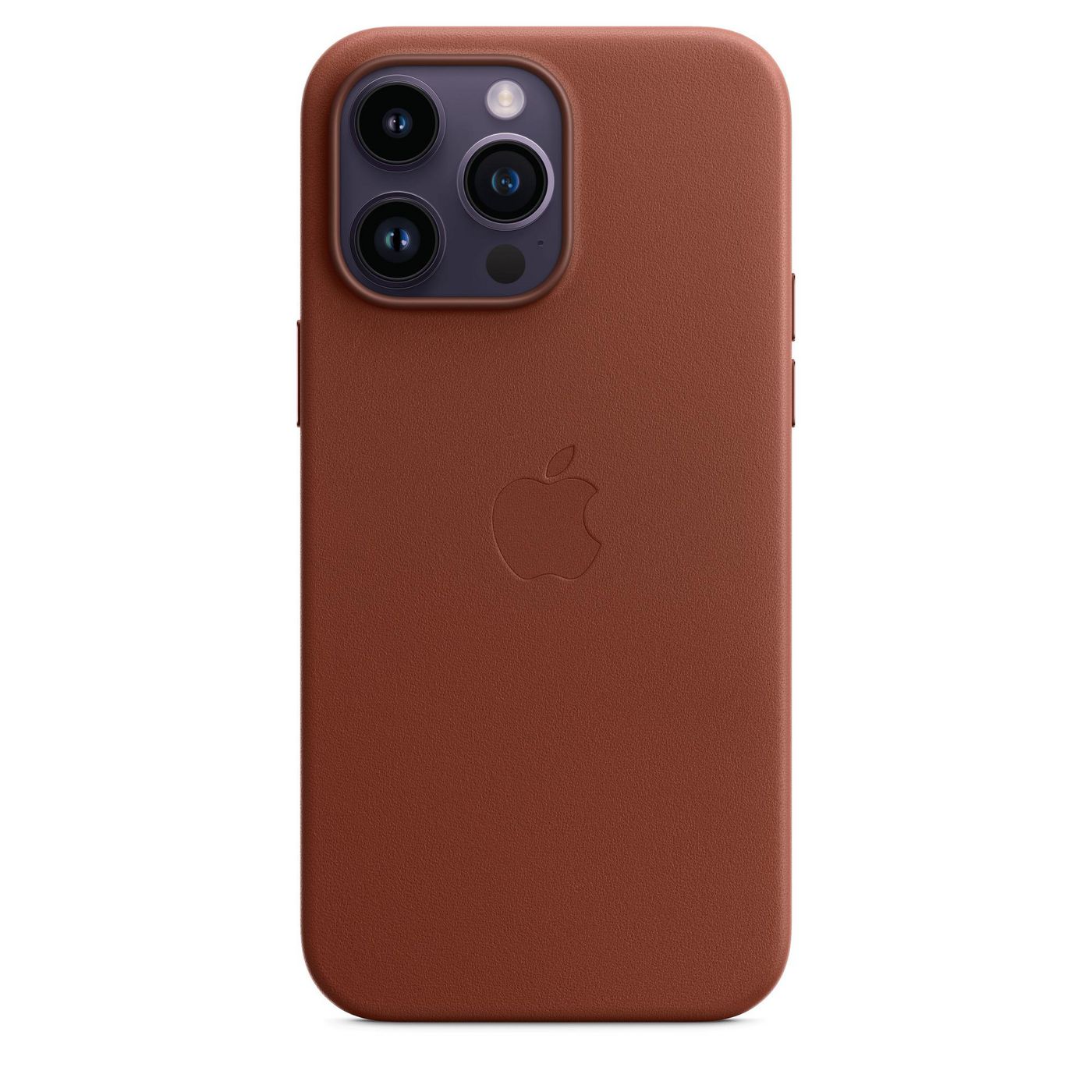 Apple Backcover – für Apple iPhone 14 Pro Max, MagSafe, Leder, Umber