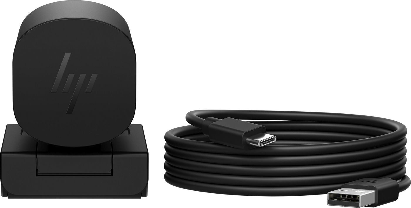 HP 965 – Webcam – 4K, bis 60 fps, USB, Autofokus, Schwarz