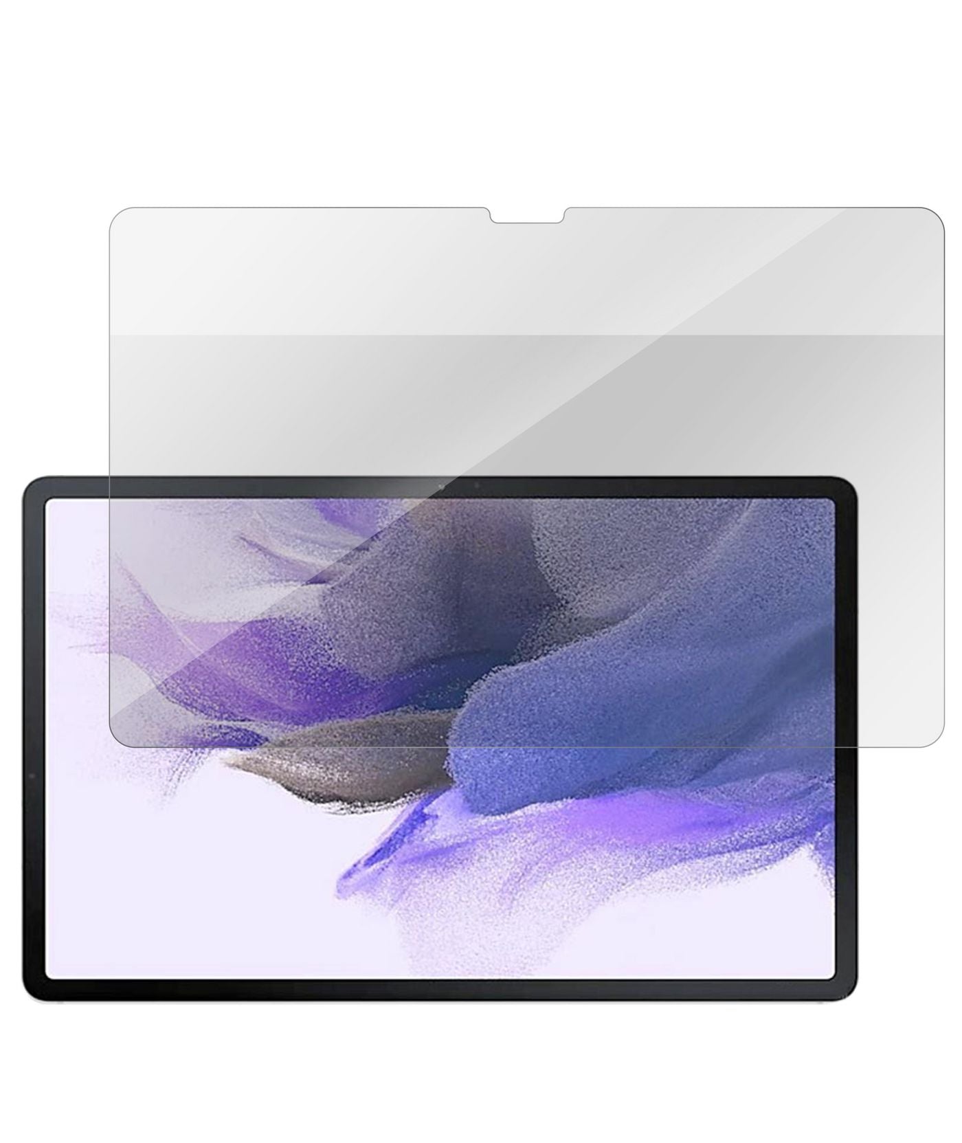 eSTUFF Panzerglas Displayschutz für Samsung Galaxy Tab S7–S9 12,4" – 9H, Anti-Fingerprint