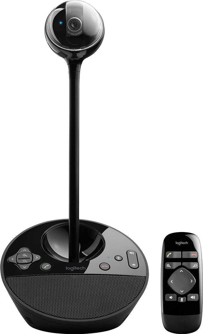 Logitech BCC950 – Konferenzkamera – Full HD 1080p, bis 30 fps, PTZ, 1,2× digitaler Zoom, 78° Sichtfeld, Schwarz