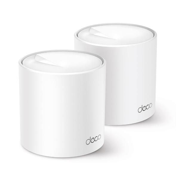 TP-Link AX3000 – Mesh-WLAN-System (2er-Set), Wi-Fi 6, Dual-Band (2,4/5 GHz), Weiss
