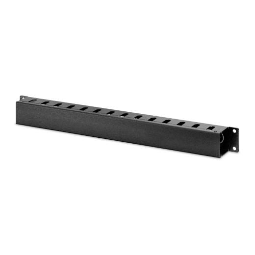 APC 19" 1U Rangierpanel, 483×45 mm – für Easy Rack – schwarz