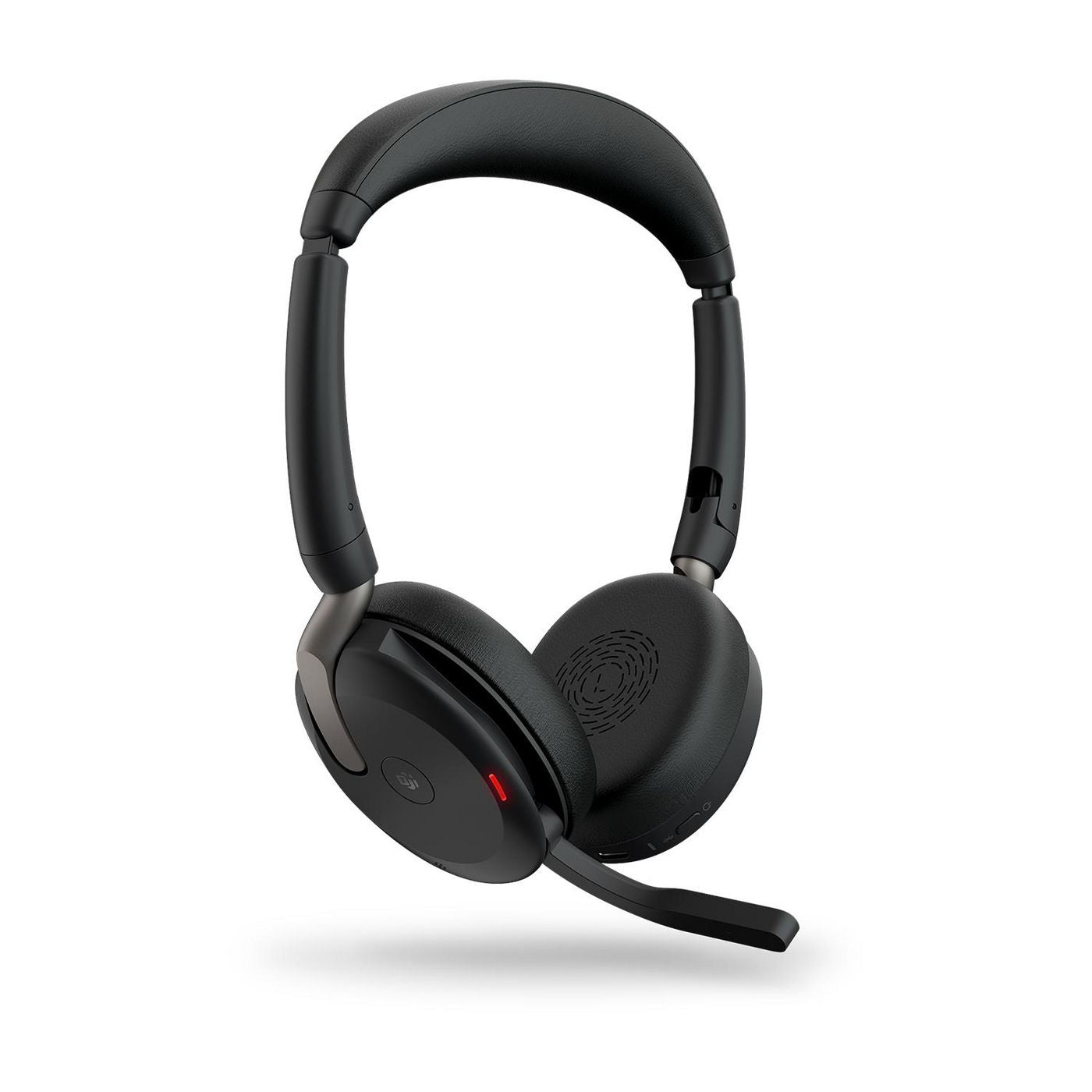 Jabra Evolve2 65 Flex – Duo Headset – USB‑A, Bluetooth, Kabelloses Laden – für Microsoft Teams