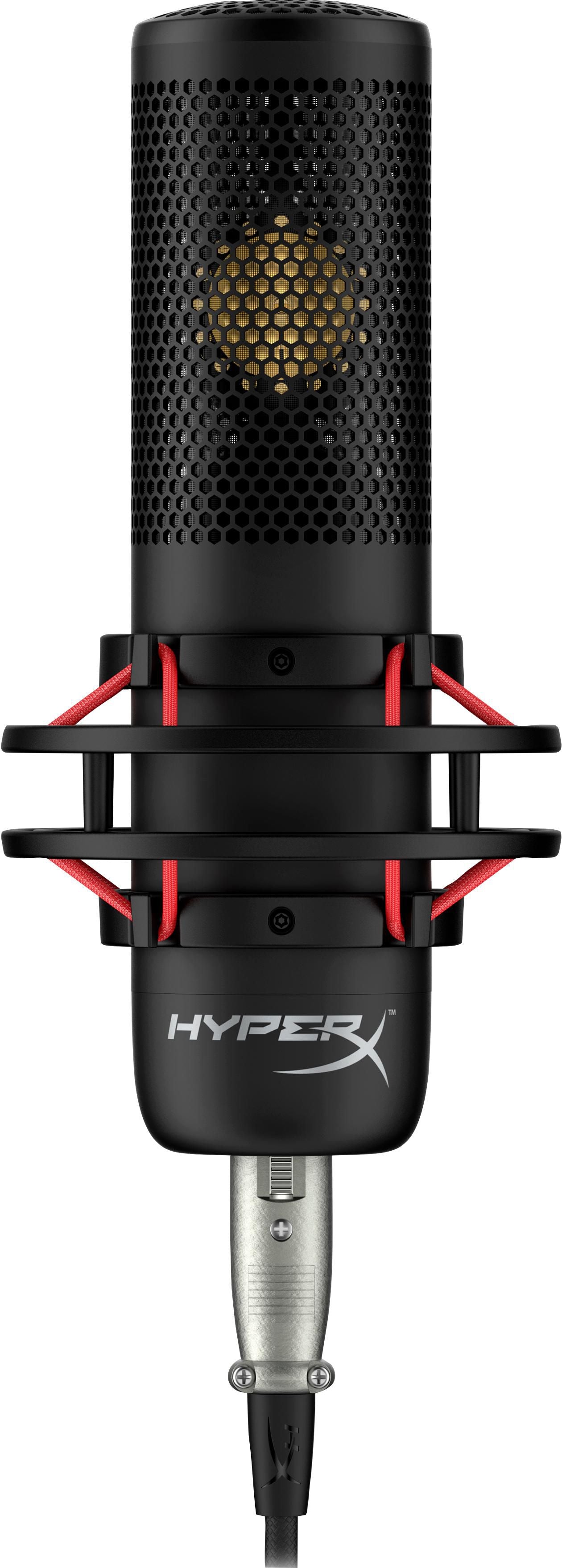 HyperX Procast – Tischmikrofon – XLR, kabelgebunden, 75 dB SNR – Schwarz