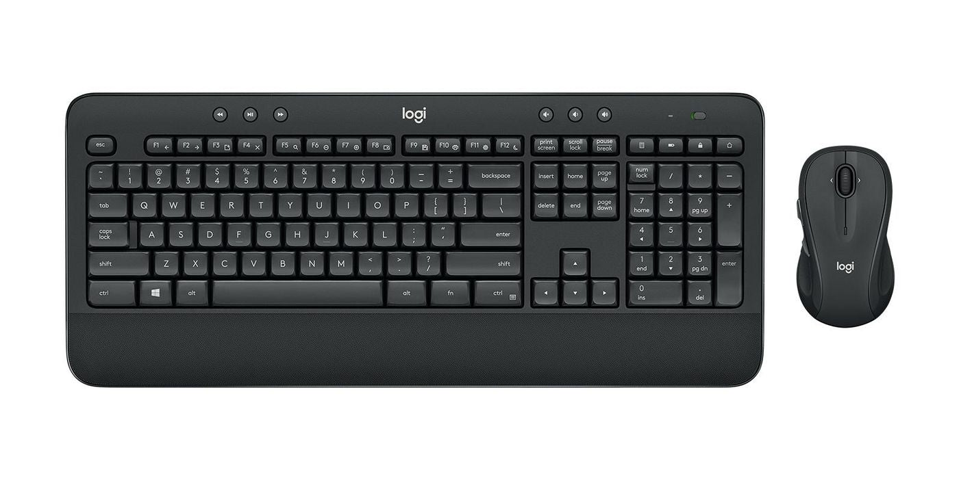 Logitech MK545 Advanced – Tastatur, kabellos (2,4 GHz), FR-Layout (FR)