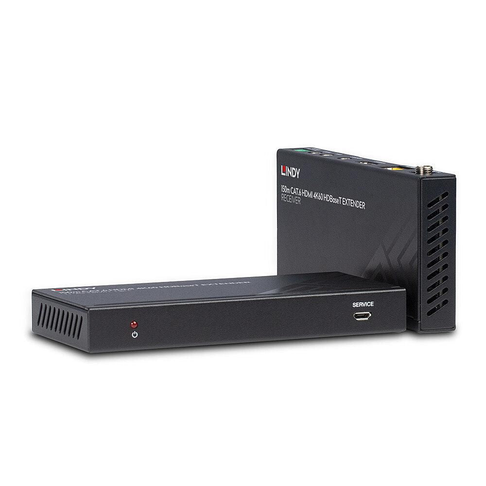 Lindy HDBaseT-Extender über Cat.6, HDMI, 4K 60 Hz, bis 150 m