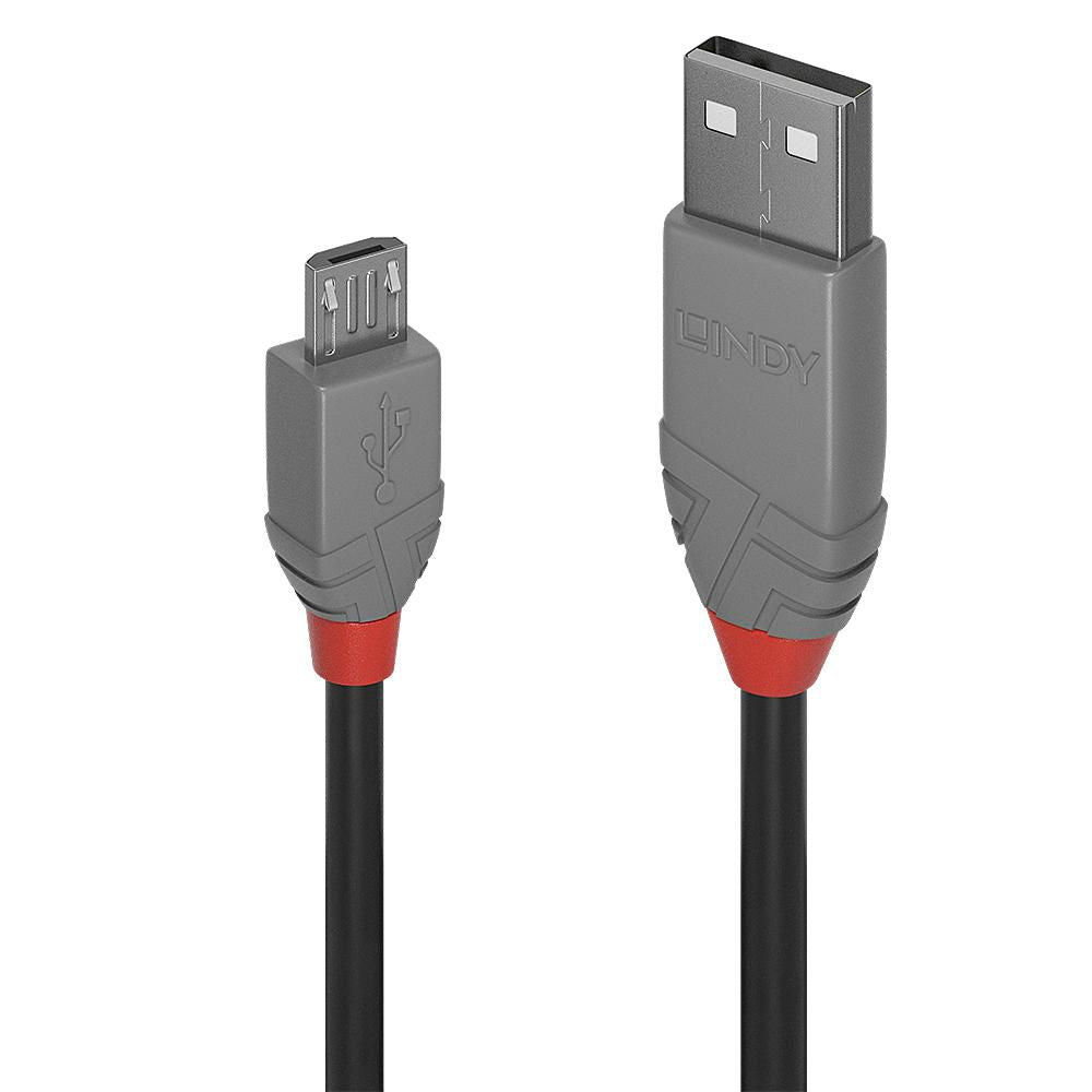 Lindy USB-Kabel, USB-A zu Micro-USB, 3 m, USB 2.0