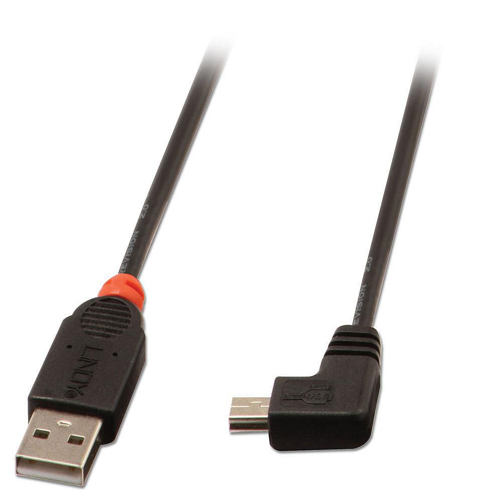 Lindy USB-Kabel, USB-A zu Mini-USB, 0,5 m, USB 2.0