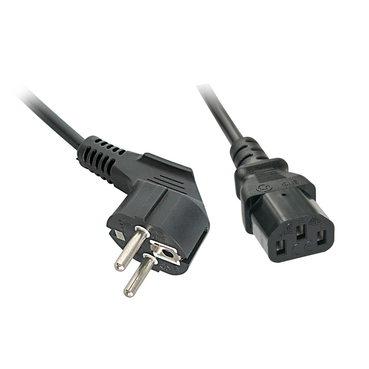 Lindy Netzkabel, Schuko auf IEC C13, 2 m