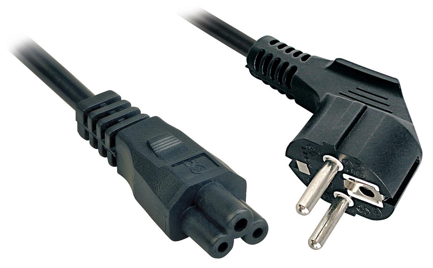 Lindy Netzkabel, Schuko auf IEC C5, 2 m
