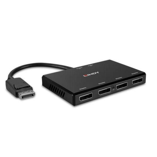Lindy 38431 USB-Hub – DP, 4× DP