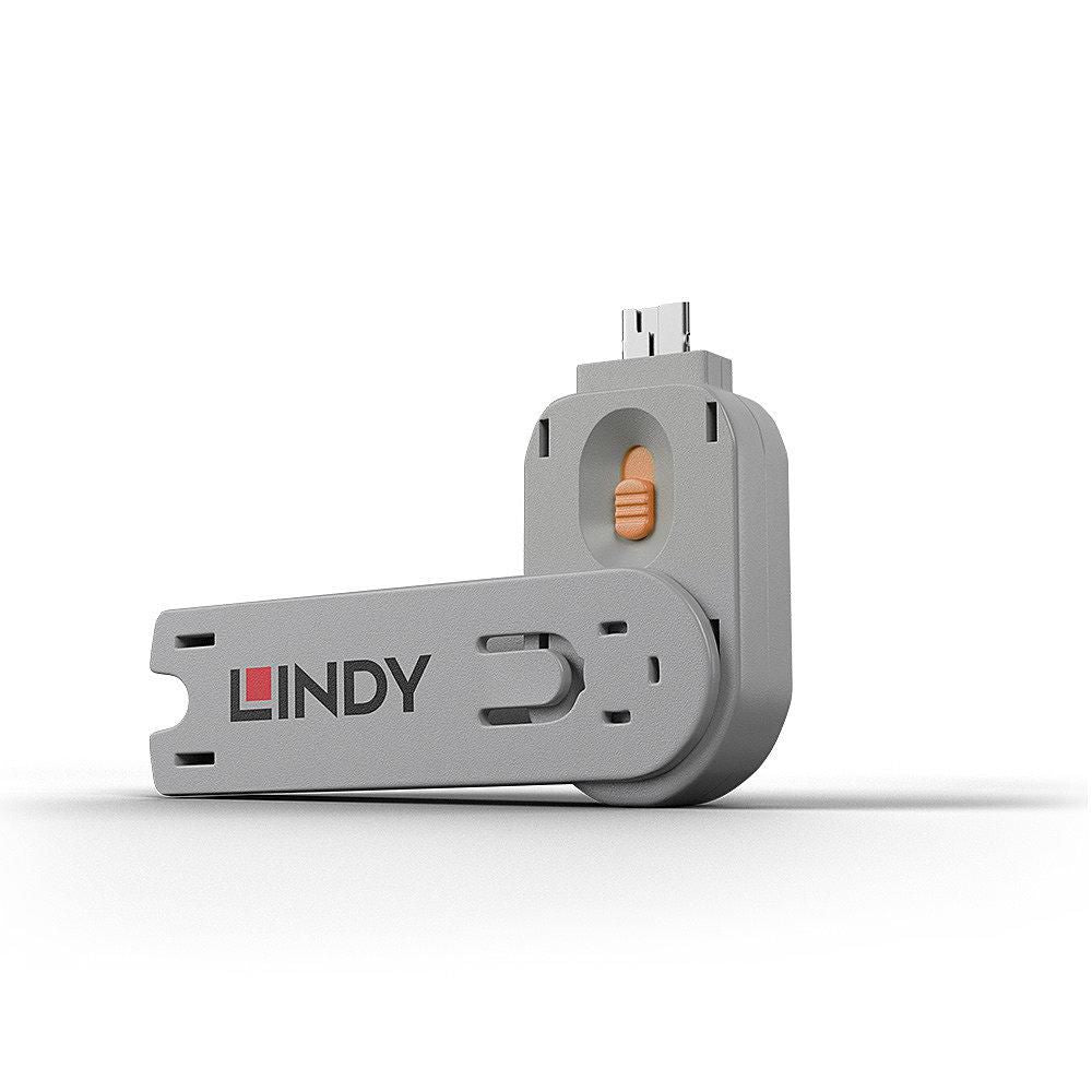 Lindy Schlüssel – für USB-Port-Schloss, orange