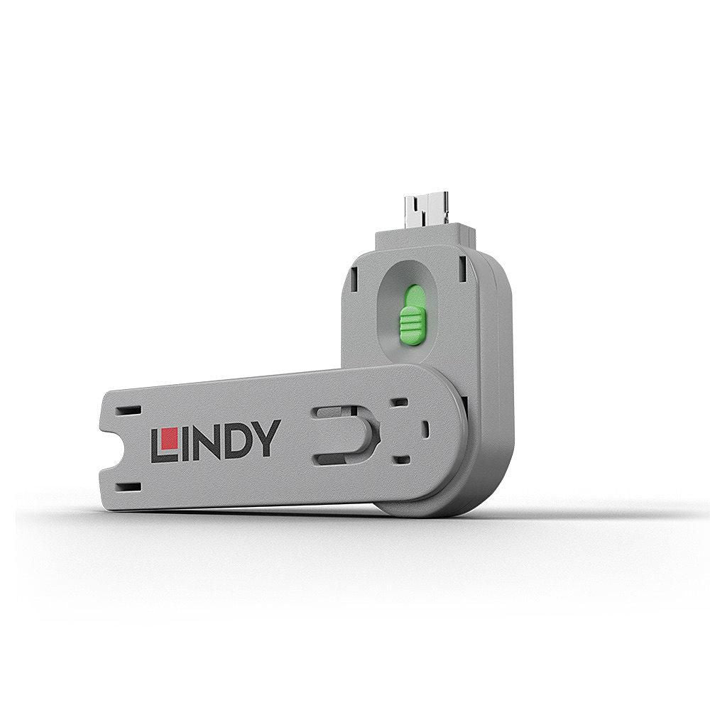 Lindy Schlüssel für USB-Port-Sperre Zubehör-Tasche – Grün