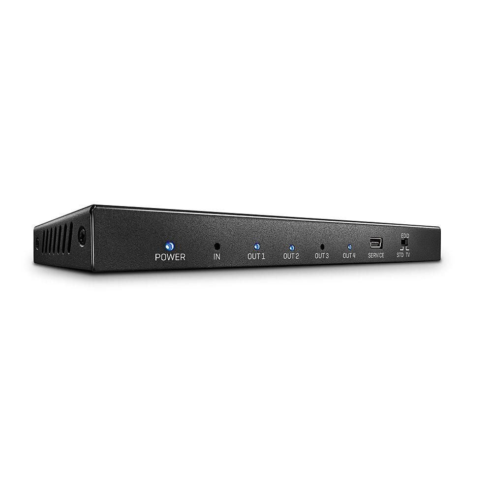Lindy HDMI-Splitter, 1×4, 18 Gbit/s, HDMI 2.0