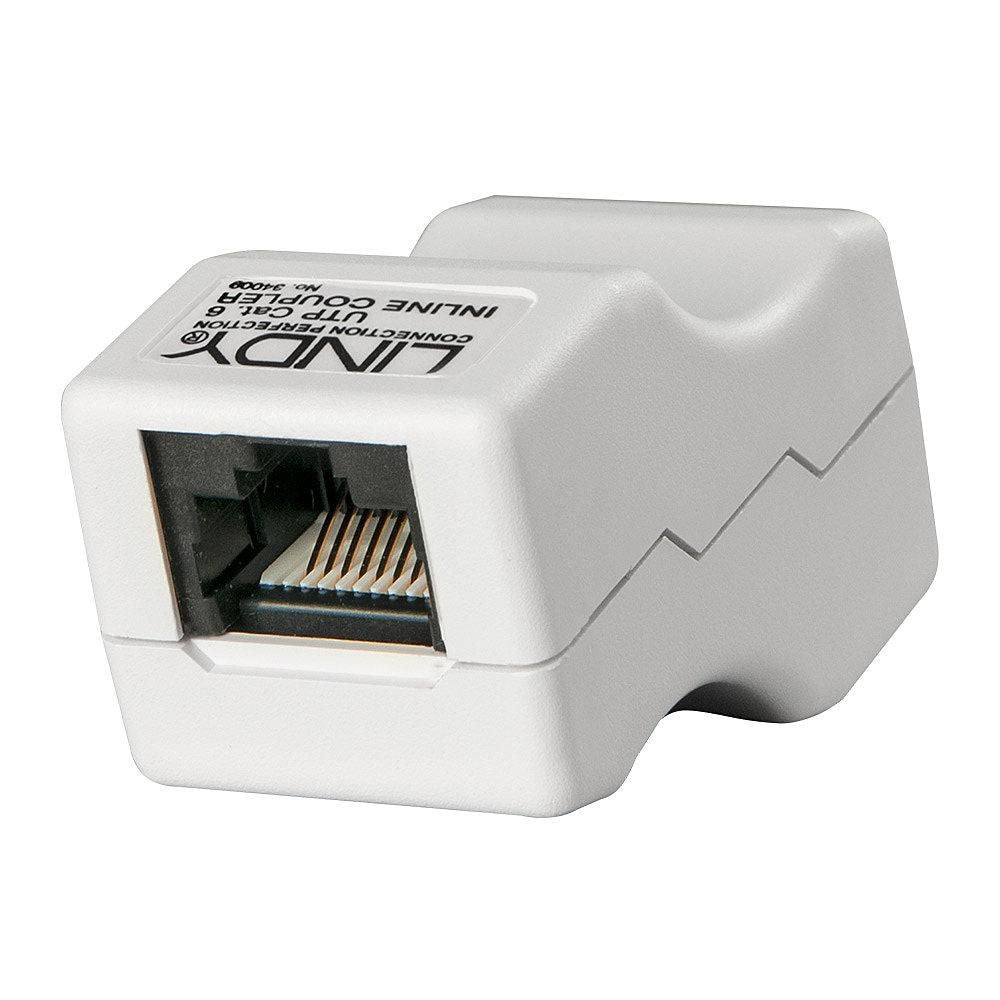 Lindy Ethernet (RJ-45) (Buchse) auf Ethernet (RJ-45) (Buchse) Adapter, CAT6, UTP