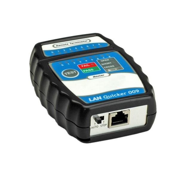 VALUE LAN Quicker – Netzwerk-Kabeltester – RJ45, LED-Anzeige, OPEN/SHORT/CROSS