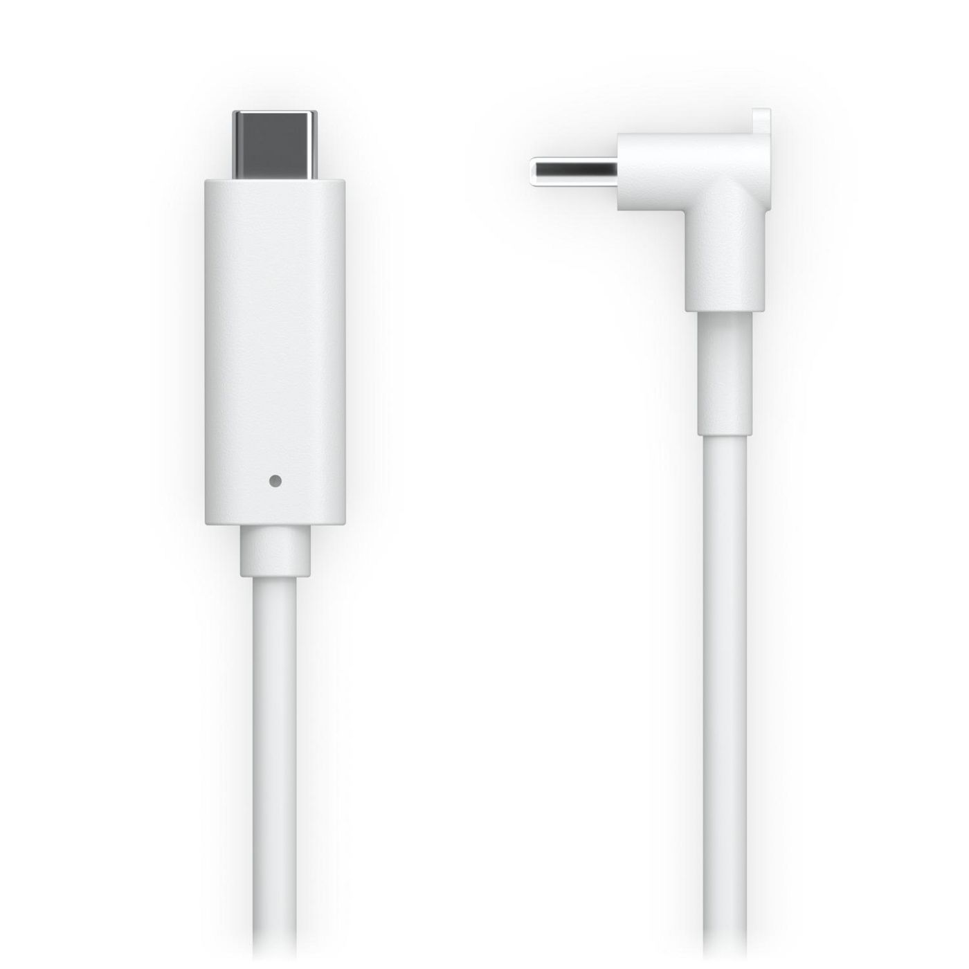 Ubiquiti USB-C auf USB-C Kabel – 4,5 m – Abgewinkelt, TPE-Mantel – Weiss