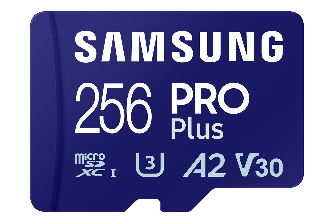 Samsung PRO Plus MB-MD256SA/EU microSDXC 256 GB – UHS-I, U3, V30, A2, 180/130 MB/s, inkl. SD-Adapter