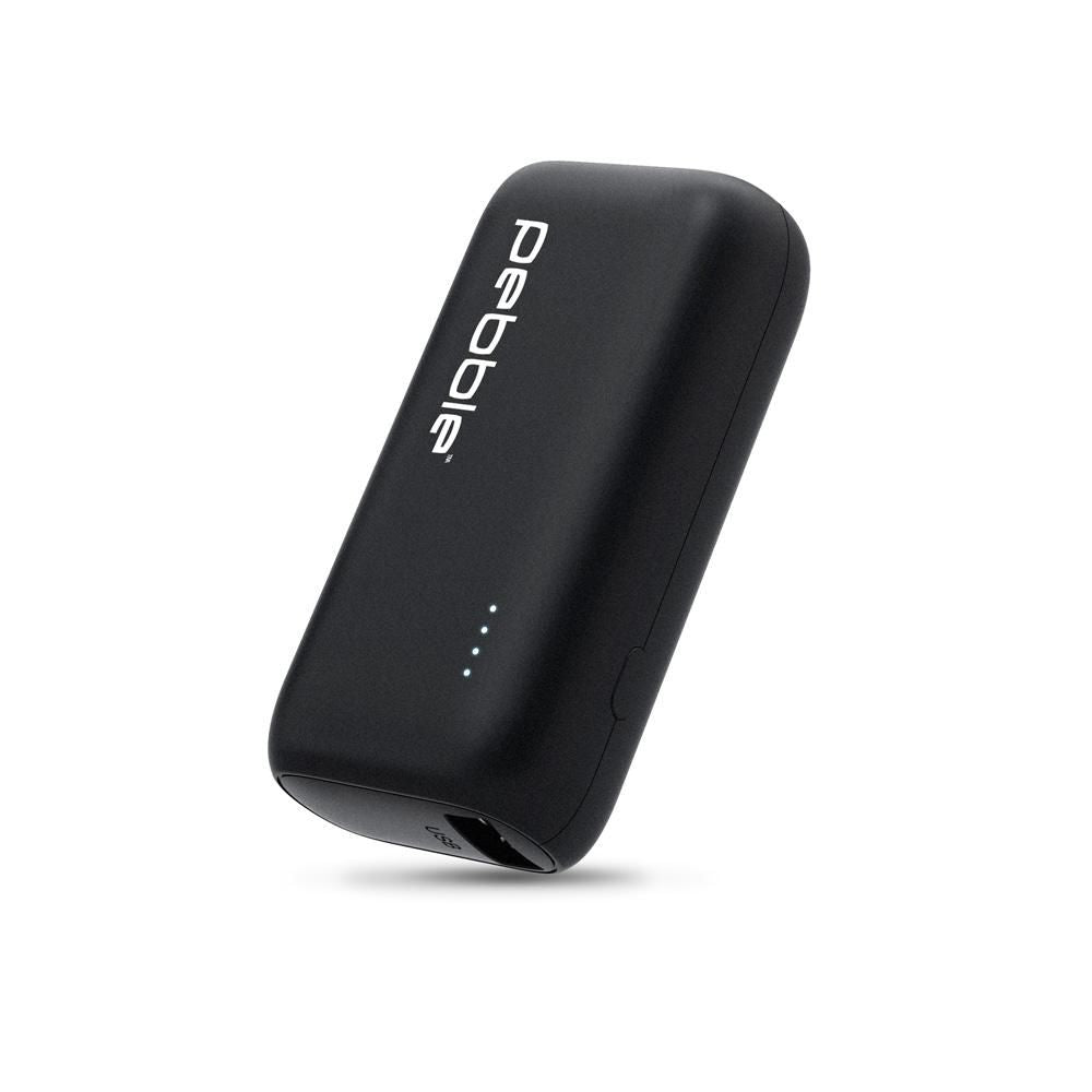 Veho Pebble PZ-5 Powerbank 5'000 mAh – 36 W PD, 1× USB-C, 1× USB-A, schwarz
