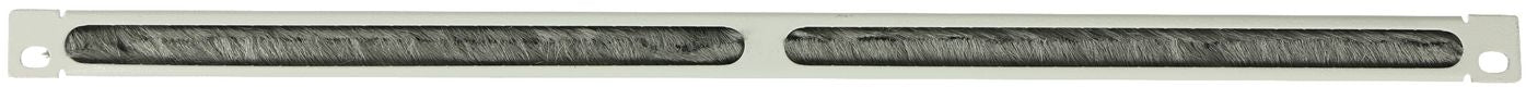 Lanview RAO215WH – Kabel-Organizer, 19", 0.5U, 482 × 112 × 22 mm, weiss